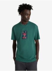 Vans Zelené pánske tričko VANS Thinkv XL