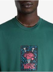 Vans Zelené pánske tričko VANS Thinkv XL