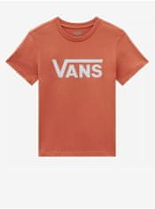 Vans Oranžové dámske tričko VANS Flying V M