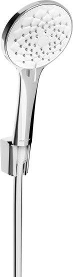 Mexen príslušenstvo - 1-bodový ručný sprchový set R-74, chróm/biela , 785745052-00