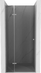 Mexen Roma, sprchové dvere do otvoru 100 x 190 cm, 6mm šedé sklo, chrómový profil, 854-100-000-01-40