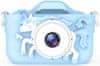  XJ5096 Detský digitálny fotoaparát jednorožec modrý