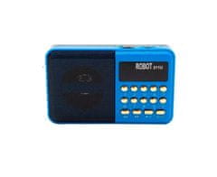 Pronett  XJ5097 Mini vreckové rádio USB modré