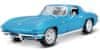 Chevrolet Corvette 1965 metal světle modrá 1:18