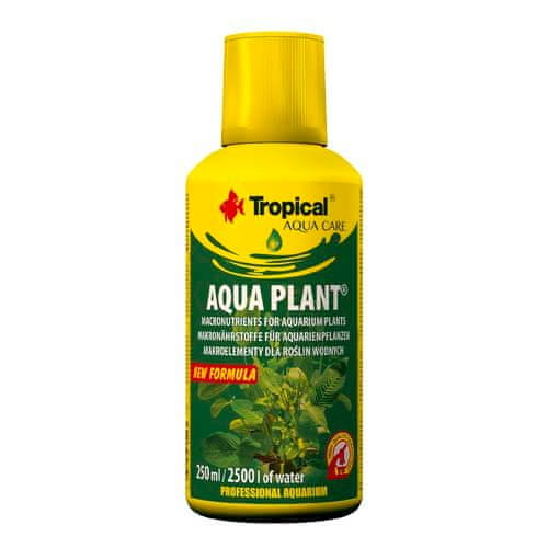 TROPICAL Aqua Plant 250ml na 2.500l tekuté hnojivo pre akvarijné rastliny