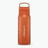 LGV41SORWW Go 2.0 Stainless Steel Water Filter Bottle 1L Kyoto Orange