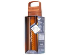 LifeStraw LGV422ORWW Go 2.0 Water Filter Bottle 22oz Kyoto Orange WW