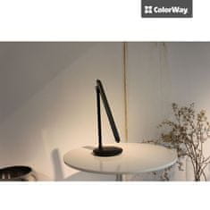 ColorWay LED stolná lampa CW so zabudovanou batériou CW-DL02B-B - čierna