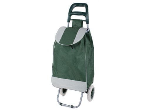 Verk  01745 Nákupná taška na kolieskach 30L zelená