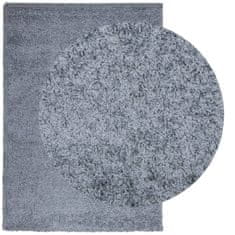 Petromila vidaXL Shaggy koberec PAMPLONA, vysoký vlas, moderný, modrý 160x230 cm
