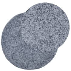 Petromila vidaXL Shaggy koberec PAMPLONA, vysoký vlas, moderný, modrý Ø 160 cm