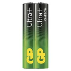 GP Alkalická batéria ULTRA PLUS AAA (LR03) - 2ks
