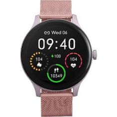 GARETT Smartwatch Classy pink steel