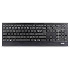 Rapoo E9500M bezdrôtová klávesnica čierna
