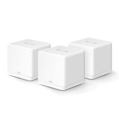 WiFi router TP-Link Halo H60X(3-pack) WiFi 6, AX1500, 3x GLAN2,4/5 GHz