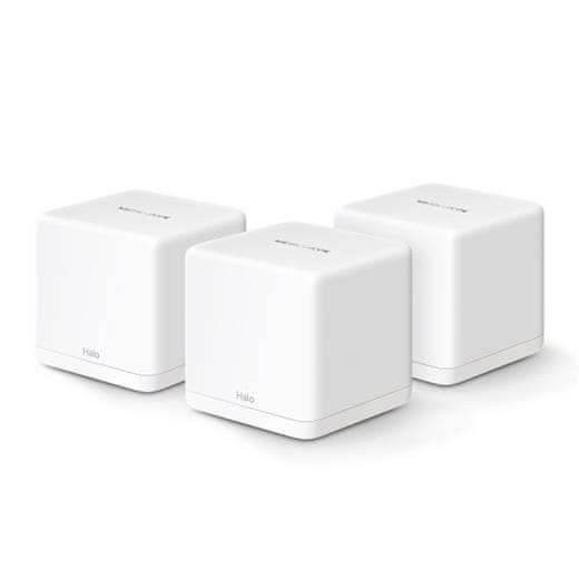 Mercusys WiFi router TP-Link Halo H60X(3-pack) WiFi 6, AX1500, 3x GLAN2,4/5 GHz