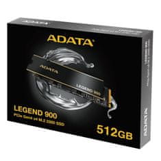 A-Data LEGEND 900/512GB/SSD/M.2 NVMe/Čierna/5R
