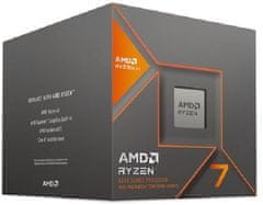 AMD Ryzen 7 8C/16T 8700G (4.2/5.1GHz, 24MB, 65W, AM5 Radeon 780M Graphics) Box, chladič Wraith Spire
