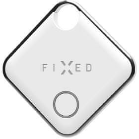 FIXED Smart tracker Tag, Find My, biely