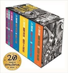Harry Potter Boxed Set: Complete Collection (Adult Paperback) - Joanne K. Rowlingová 7x kniha