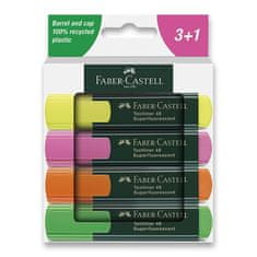 Faber-Castell Zvýrazňovač Textliner 48 sada 4 farieb