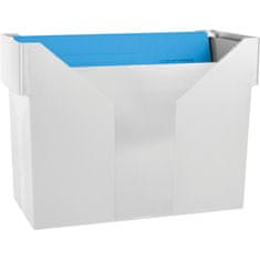 Donau Box na závesné dosky - plastový, šedý, obsahuje 5 ks dosiek
