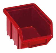 MDTools Plastový box 110 x 170 x 76 mm, červený