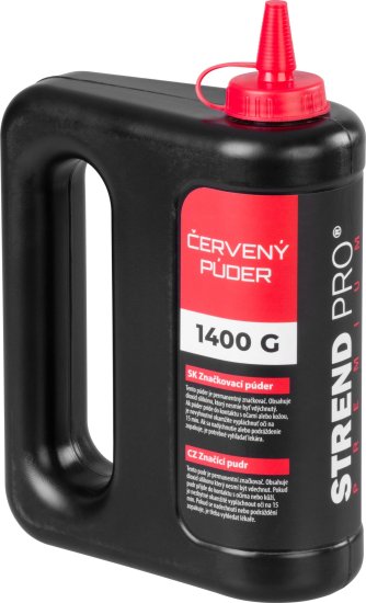 STREND PRO PREMIUM Púder Strend Pro Premium 1400 g, murársky značkovací prášok, červený