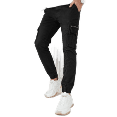 Dstreet Pánske bojové nohavice LES black ux4173 XL