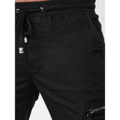 Dstreet Pánske bojové nohavice LES black ux4173 XL
