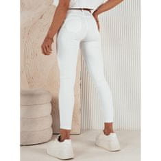 Dstreet Dámske džínsové nohavice CLARET biele uy1928 XL