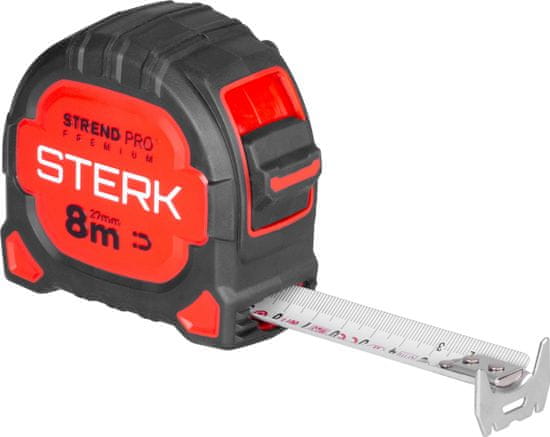 Strend Pro Meter Strend Pro Premium Sterk RZ8027, 8 m, 27 mm, zvinovací