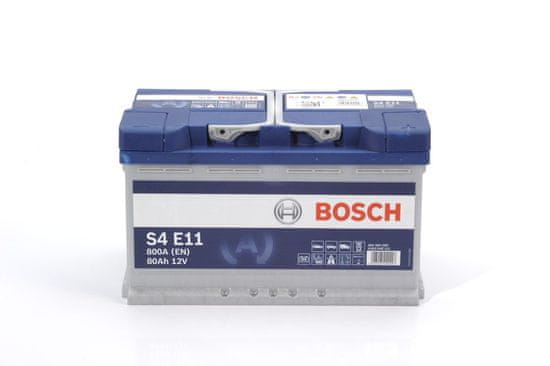 Bosch S4 80Ah Autobatéria 12V , 800A , 0 092 S4E 111