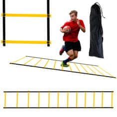 WOWO Rebrík na Koordinačný Tréning Gymnastiky, 6m - Žltý