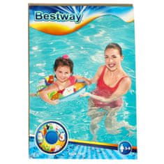 WOWO Bestway 36113 - Nafukovací Plavecký Kruh s Tučniakmi, 51 cm, pre Deti 3-6 rokov, Max 60 kg