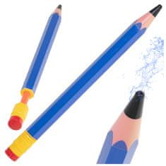 WOWO Modrá Vodná Pumpa s Ceruzkou, Striekačka Sikawka, Rozsah 54-86 cm
