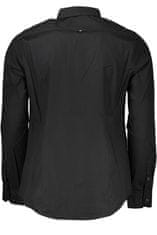Calvin Klein  Štýlová Pánska Košeľa Čierna Farba: čierna, Veľkosť: XL