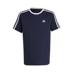 Adidas Tričko tmavomodrá M Essentials 3-stripes