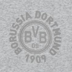 FAN SHOP SLOVAKIA Mikina Borussia Dortmund, sivá, bio-bavlna | M