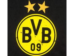 FAN SHOP SLOVAKIA Tričko Borussia Dortmund, čierne, bavlna | M