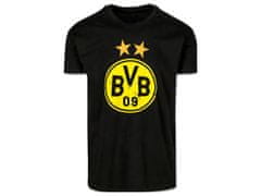 FAN SHOP SLOVAKIA Tričko Borussia Dortmund, čierne, bavlna | M