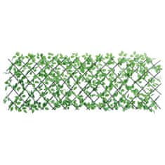 Petromila vidaXL vidaXL Rozťahovacia mriežka s umelým brečtanom 5 ks zelená 180x65 cm