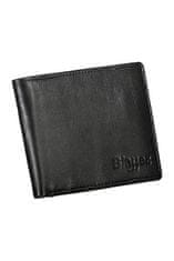  Kvalitná Pánska Peňaženka Čierna Farba: čierna, Veľkosť: UNI
