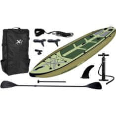 XQMAX Paddleboard pádlovacia doska 330 cm s kompletným príslušenstvom zelená KO-8DP001510