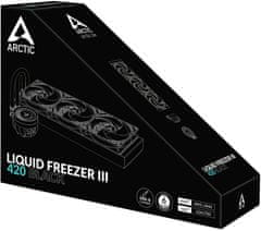 Arctic Liquid Freezer III 420, čierna