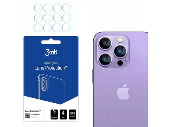 3MK Sklo na objektív fotoaparátu Apple iPhone 14 Pro / 14 Pro Max - 3mk Lens Protection