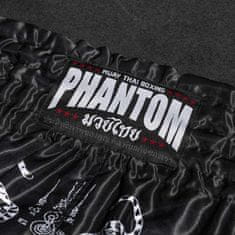 Muay Thai šortky PHANTOM sak yant - čierne