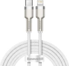 Noname Baseus Cafule Series nabíjecí / datový kabel USB-C na Lightning PD 20W 2m, bílá