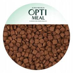 OptiMeal OPTIMEAL GRAIN FREE kompletné suché krmivo pre dospelé mačky bez obilnín - kačica so zeleninou 4 kg