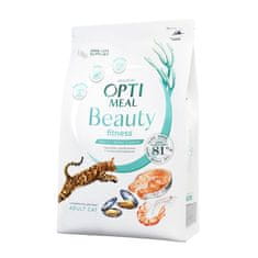 OptiMeal OPTIMEAL Beauty Fitness suché krmivo pre dospelé mačky bez obilnín 4 kg